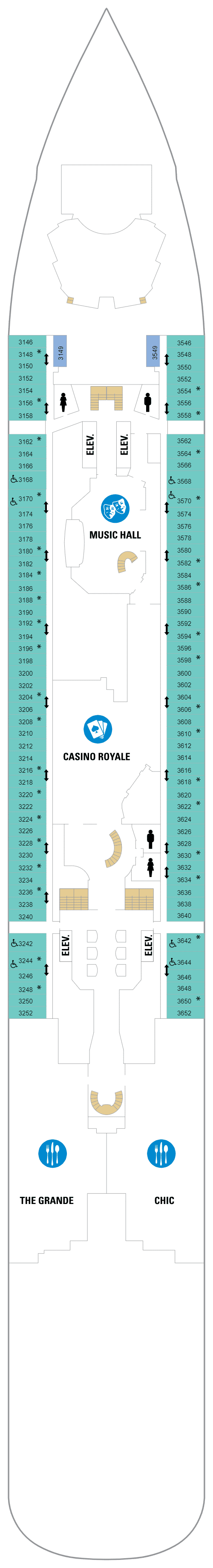 Deck  3 (May 2, 2022 - April 16th, 2023)
