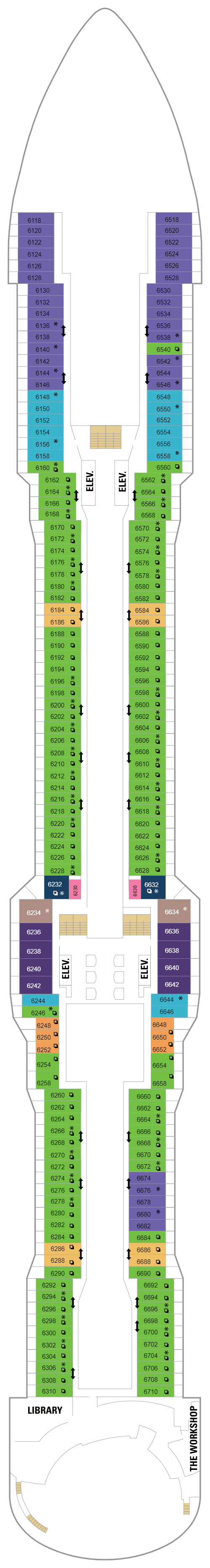Deck  6 (May 2, 2022 - April 16th, 2023)