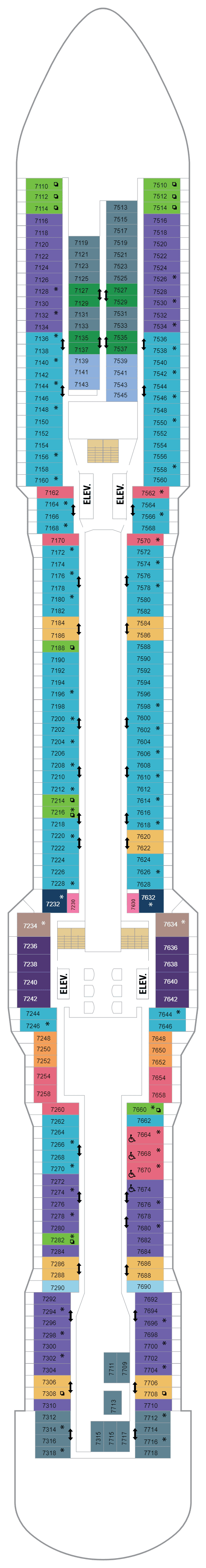 Deck  7 (May 2, 2022 - April 16th, 2023)