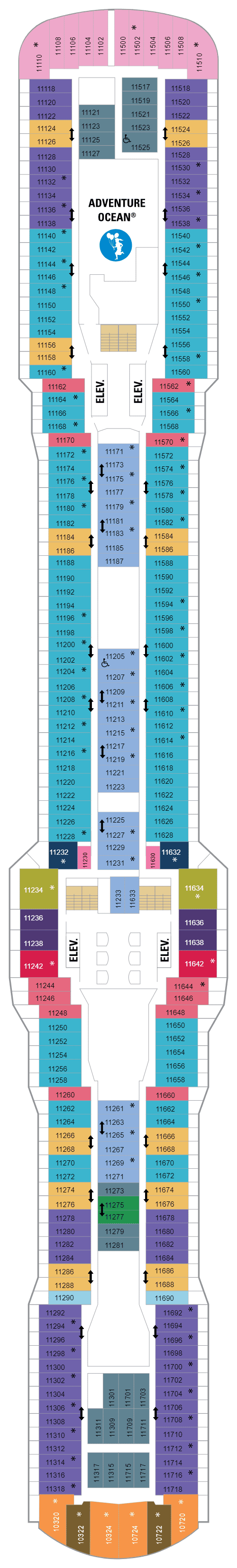 Deck  11 (May 2, 2022 - April 16th, 2023)