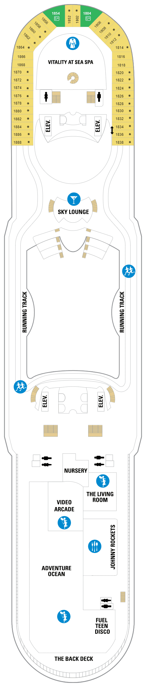 Deck  12(May 2nd, 2022 - October 29th, 2022)