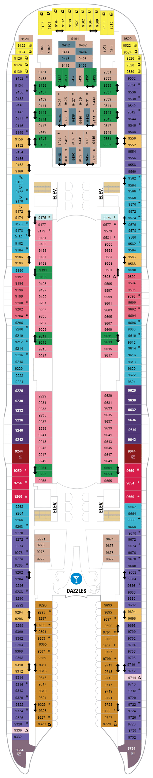 Deck  9(April 30th, 2022 - October 29th, 2022)