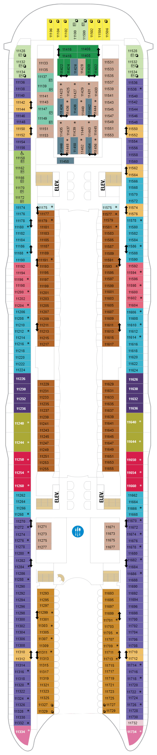 Deck  11(April 30th, 2022 - October 29th, 2022)