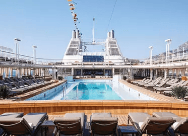 Pool Deck & Jacuzzi Area