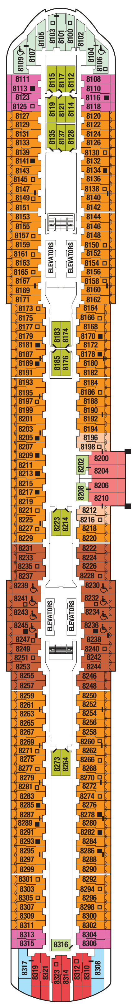 Deck 8 (Effective 4/21/23)