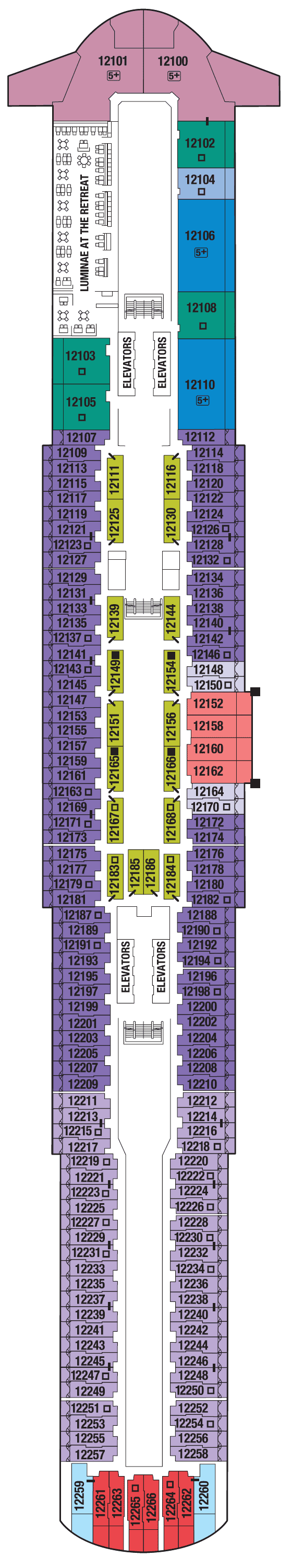 Deck 12 (Effective 4/21/23)