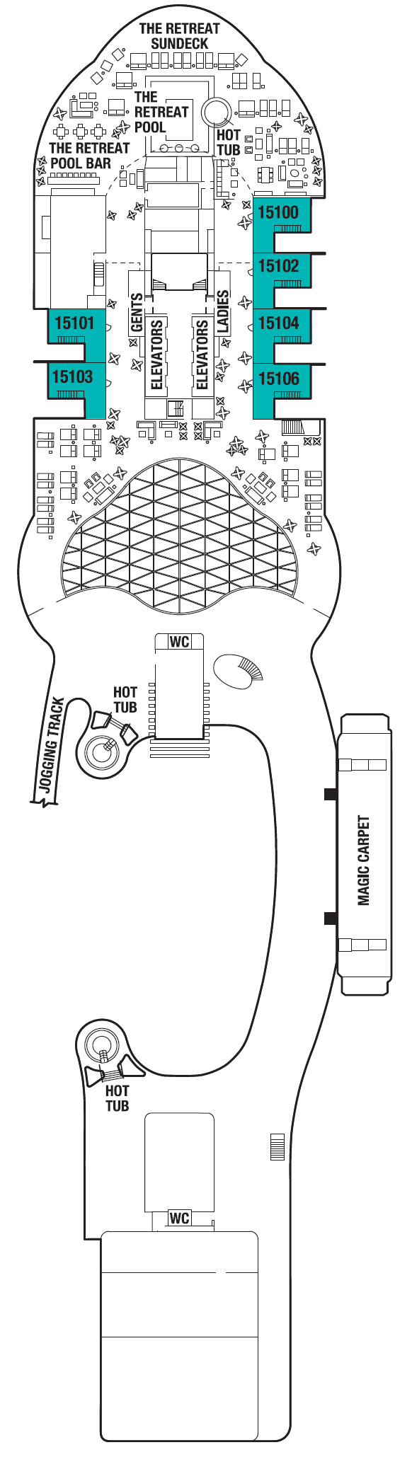 Deck 16 (Effective 4/21/23)