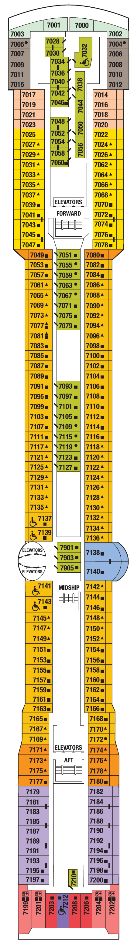 VISTA DECK 7 (Effective 4/23/23)