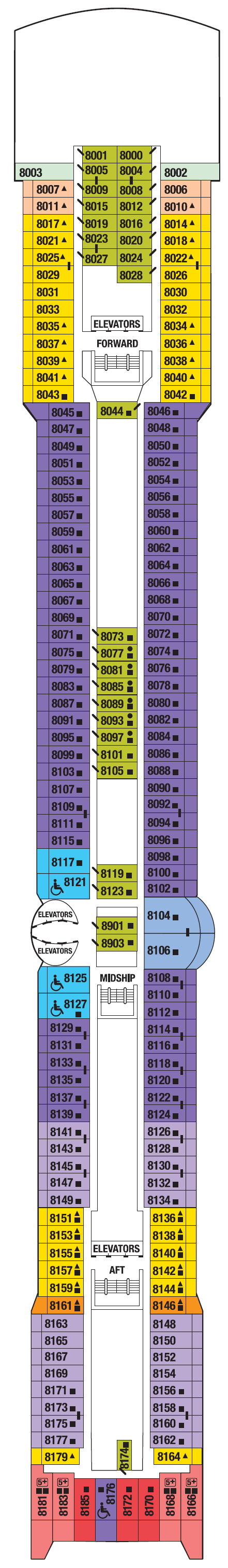 PANORAMA DECK 8 (Effective 4/23/23)
