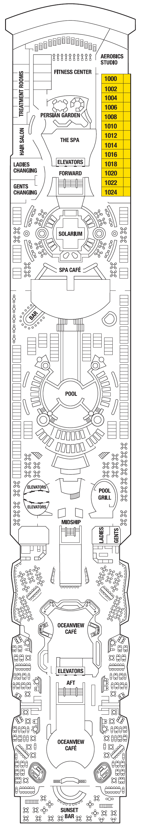 RESORT DECK 10 (Effective 4/23/23)