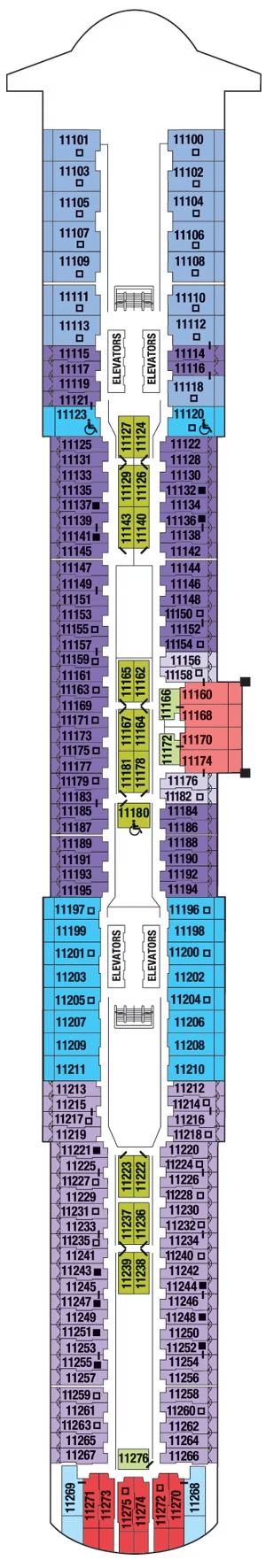 Deck 11 (Effective 4/21/23)