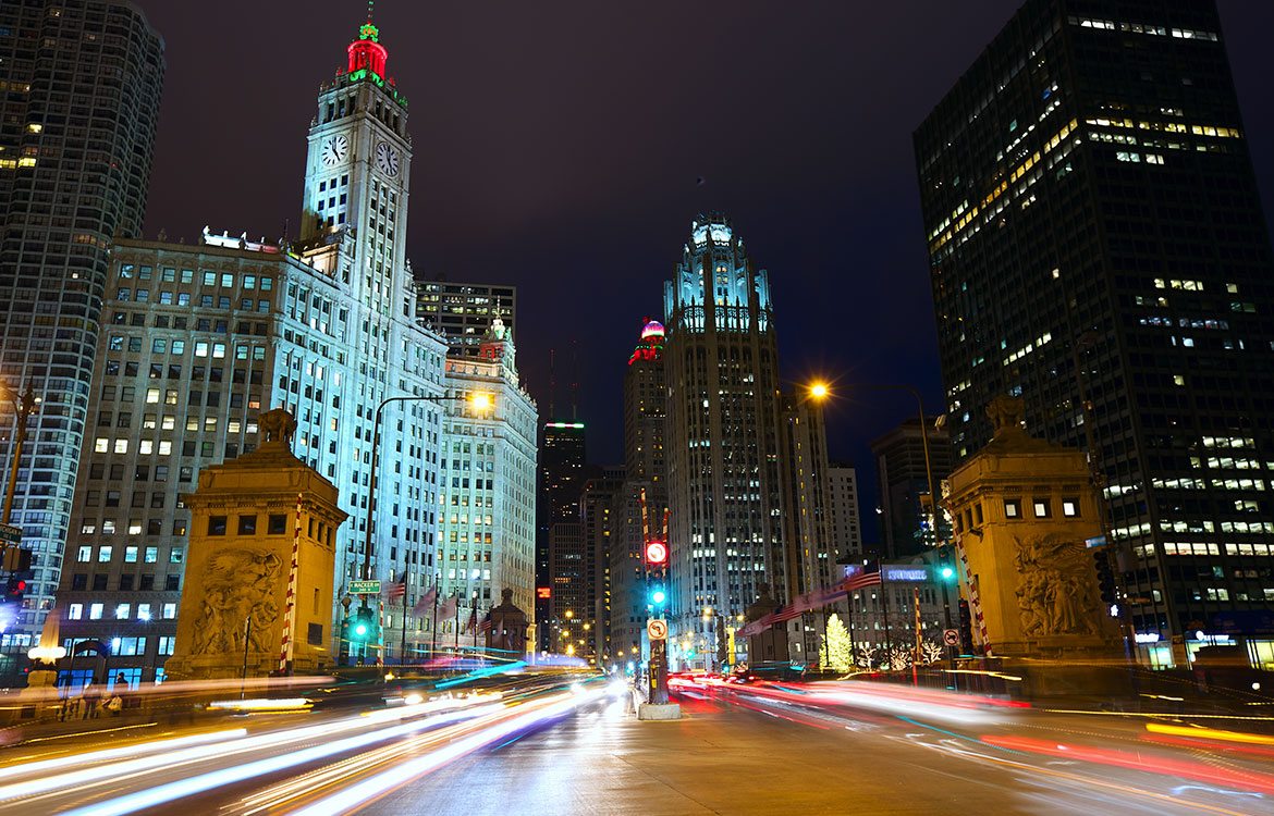 Chicago by Night