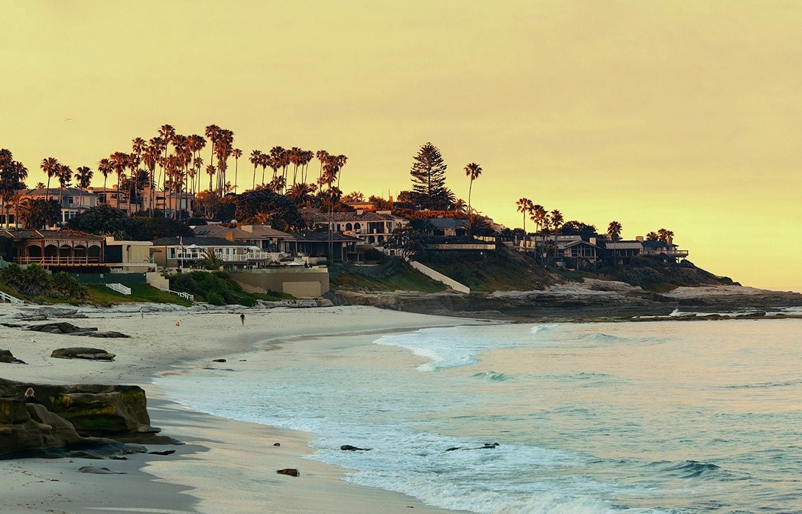 la Jolla Beach, San Diego