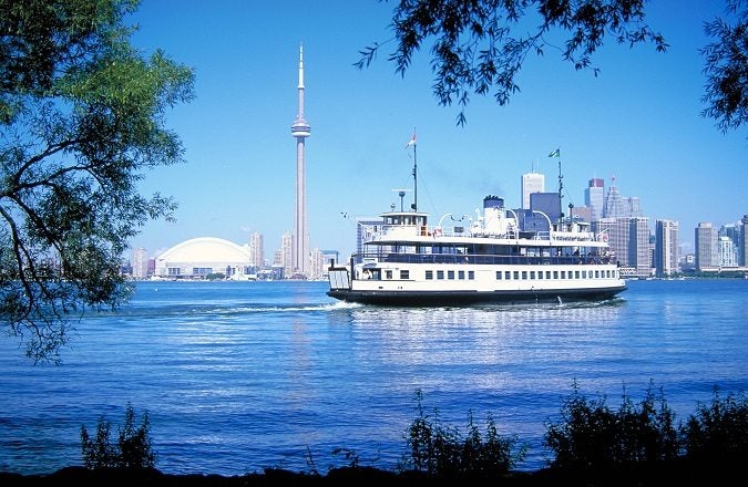 visit Toronto islands