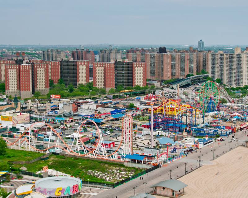 Scenic Views of Coney Island