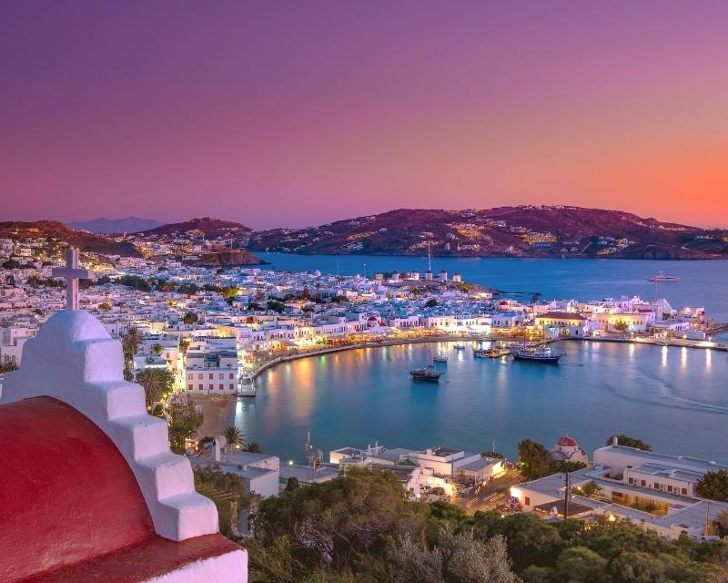 harbour at night