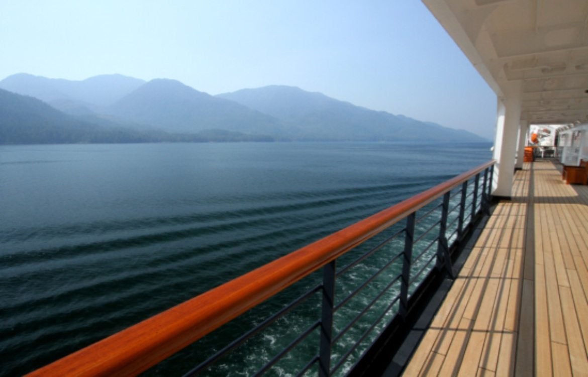 Enjoy stunning views from the deck