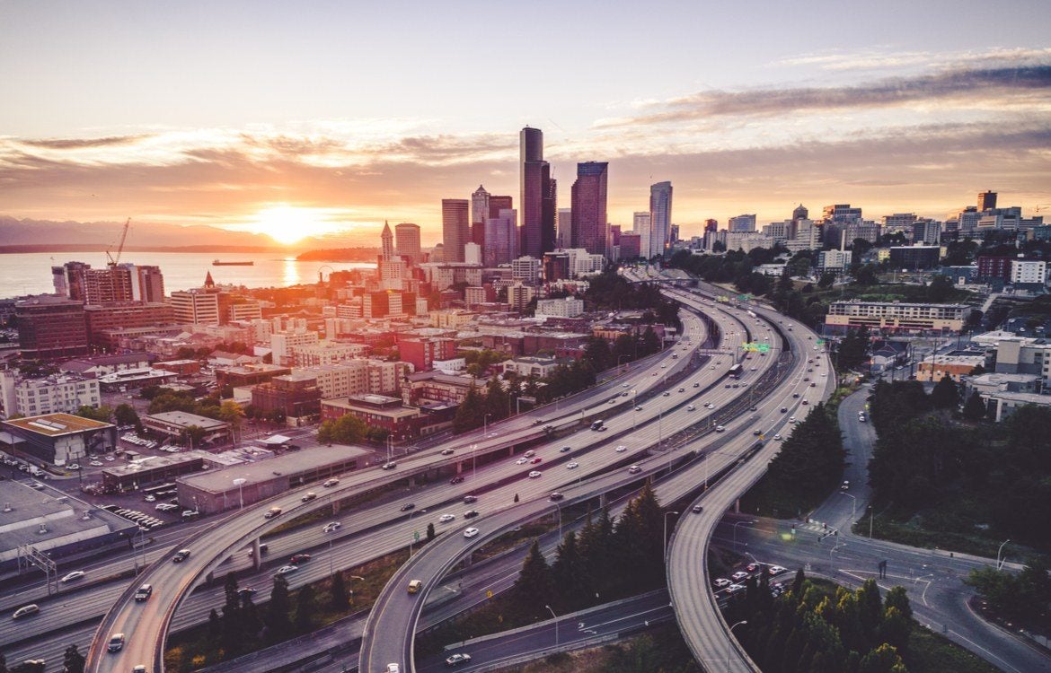 Seattle at Sunset