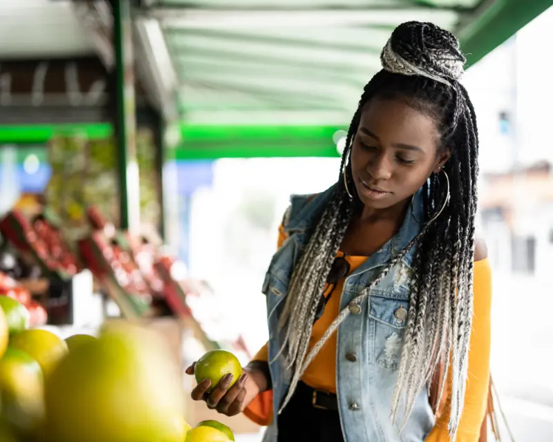 Jamaica food market